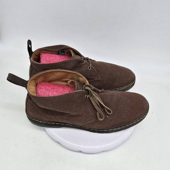 Dr. Doc Martens Shoes Men 14M Mayport Brown Boots - Picture 9 of 10